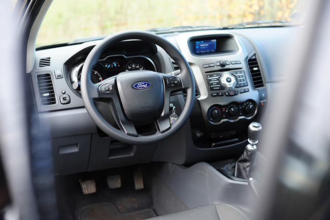 Ford Ranger dashboard