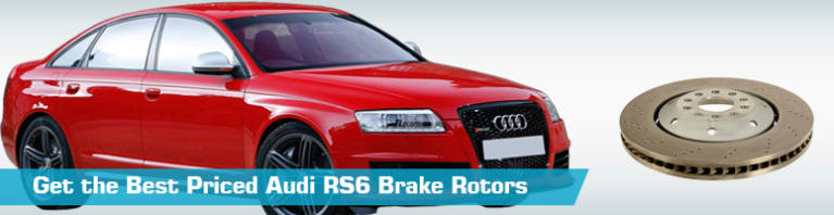 Brake Rotors for Audi RS6 - Partsgeek