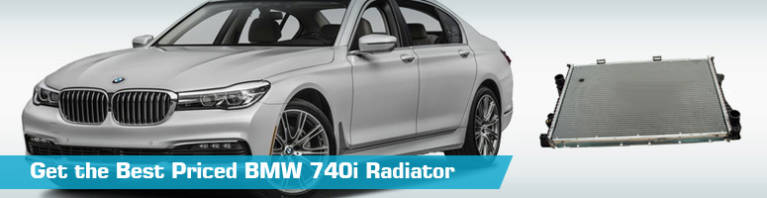 Radiator for BMW 740i - Partsgeek