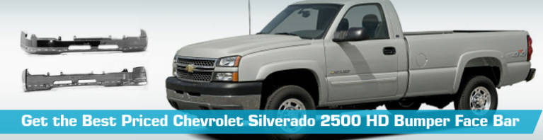 Bumper Face Bar for Chevrolet Silverado 2500 HD - Partsgeek