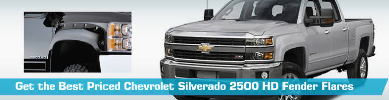 Rear Fender Flares 1.75/" Coverage fits Chevrolet Silverado Bushwacker 40078-02