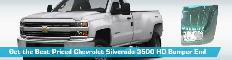 Bumper End for Chevrolet Silverado 3500 HD - Partsgeek