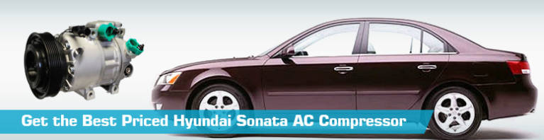 AC Compressor for Hyundai Sonata - Partsgeek
