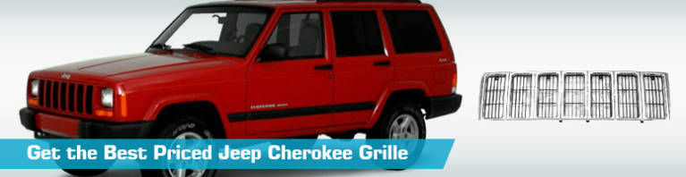 Grille for Jeep Cherokee - Partsgeek