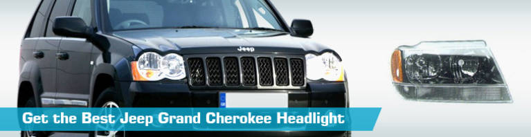 Headlight for Jeep Grand Cherokee - Partsgeek