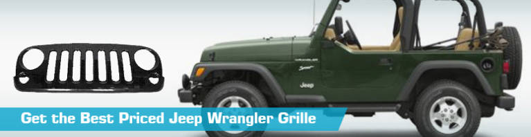 Grille for Jeep Wrangler - Partsgeek