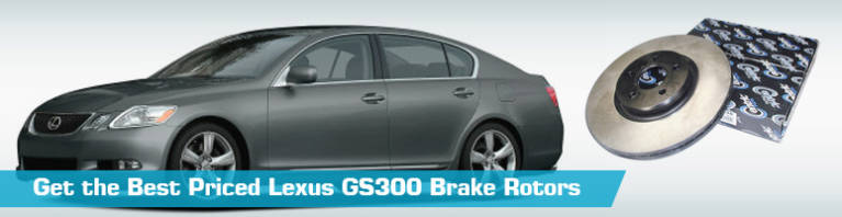 Brake Rotors for Lexus GS300 - Partsgeek