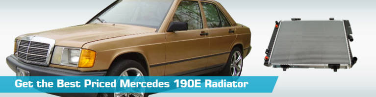 Radiator for Mercedes 190E - Partsgeek