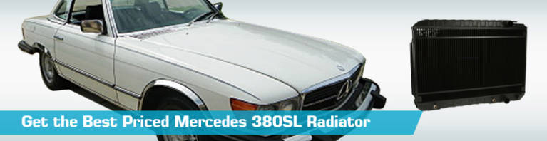 Radiator for Mercedes 380SL - Partsgeek