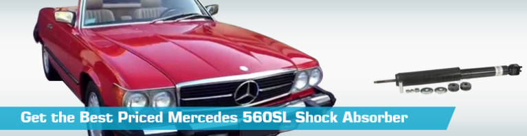 Shock Absorber for Mercedes 560SL - Partsgeek
