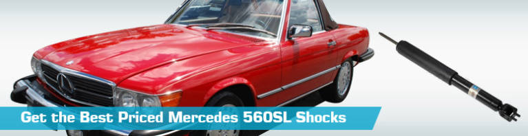 Shocks for Mercedes 560SL - Partsgeek