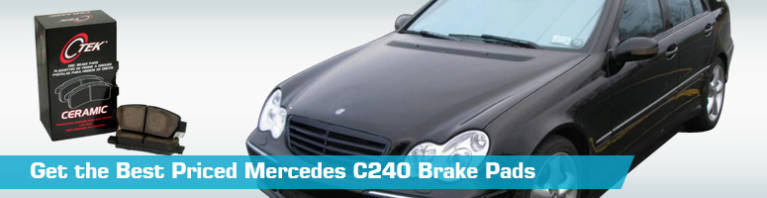 Brake Pads for Mercedes C240 - Partsgeek