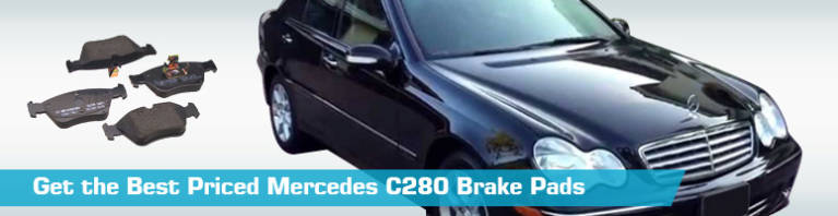 Brake Pads for Mercedes C280 - Partsgeek
