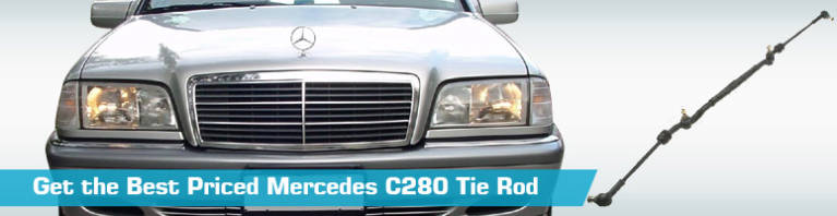 Tie Rod for Mercedes C280 - Partsgeek