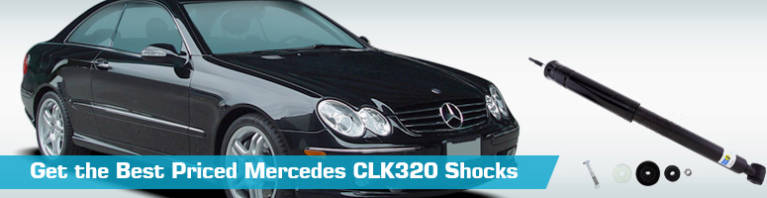 Shocks for Mercedes CLK320 - Partsgeek