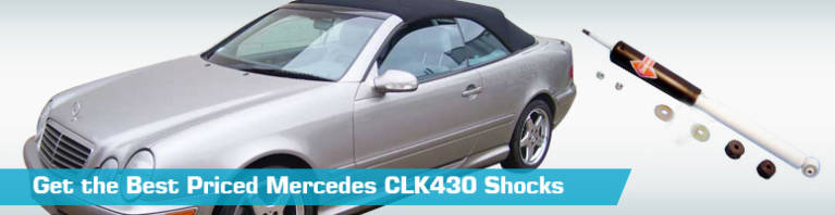 Shocks for Mercedes CLK430 - Partsgeek