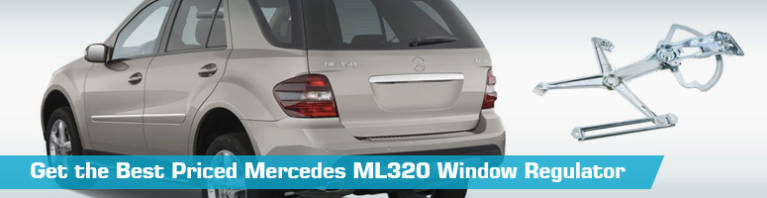 Window Regulator for Mercedes ML320 - Partsgeek