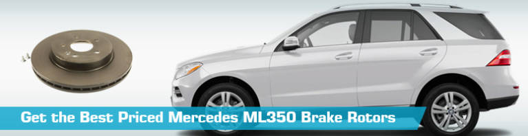 Brake Rotors for Mercedes ML350 - Partsgeek