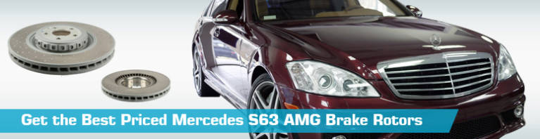 Brake Rotors for Mercedes S63 AMG - Partsgeek