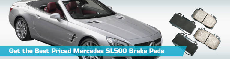 Brake Pads for Mercedes SL500 - Partsgeek