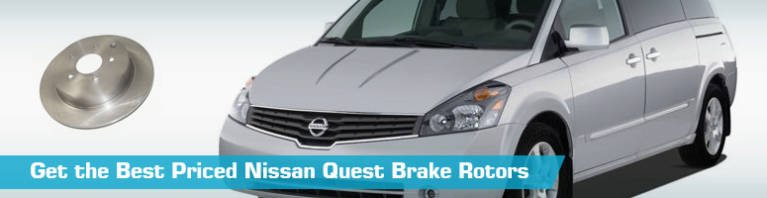 Brake Rotors for Nissan Quest - Partsgeek