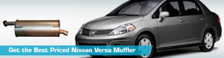 Muffler for Nissan Versa - Partsgeek