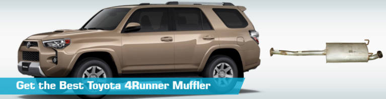 Muffler for Toyota 4Runner - Partsgeek