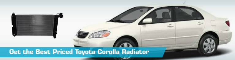 Radiator for Toyota Corolla - Partsgeek