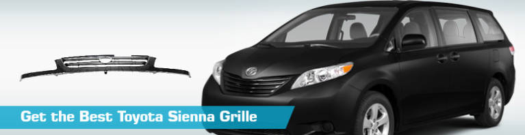 Grille for Toyota Sienna - Partsgeek