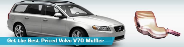 Muffler for Volvo V70 - Partsgeek